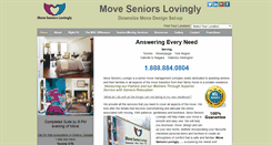 Desktop Screenshot of moveseniorslovingly.com